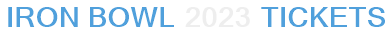 Iron Bowl 2023 Tickets